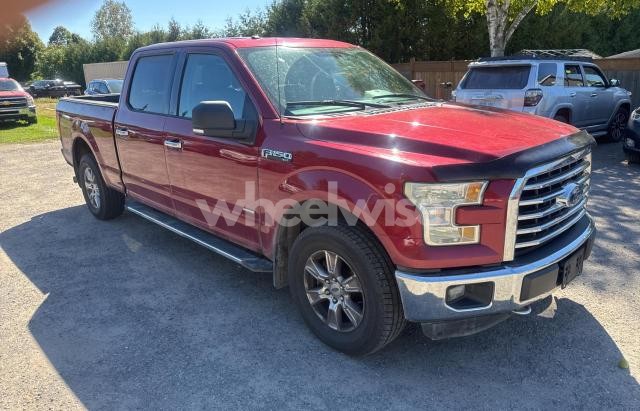 Photo 10 of 2015 FORD F150 SUPERCREW (VIN 1FTFW1EG3FKE91102)