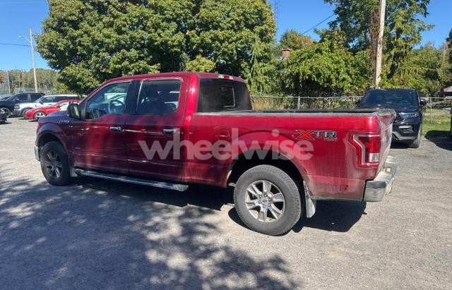 Photo 4 of 2015 FORD F150 SUPERCREW (VIN 1FTFW1EG3FKE91102)