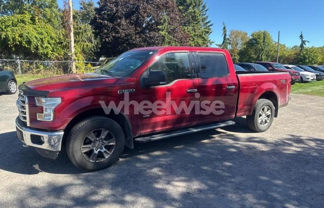 Photo 5 of 2015 FORD F150 SUPERCREW (VIN 1FTFW1EG3FKE91102)