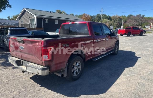 Photo 9 of 2015 FORD F150 SUPERCREW (VIN 1FTFW1EG3FKE91102)