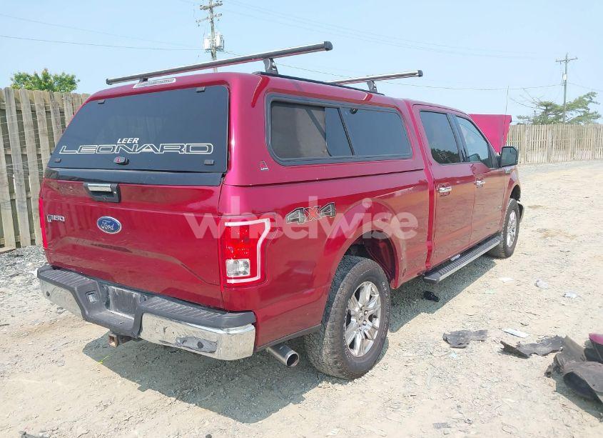 Photo 4 of 2017 Ford F-150 XLT (VIN 1FTFW1EG4HKE35253)