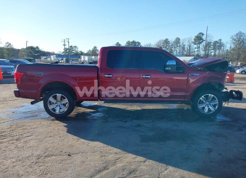 Photo 13 of 2018 Ford F-150 PLATINUM (VIN 1FTFW1EG4JFD22269)