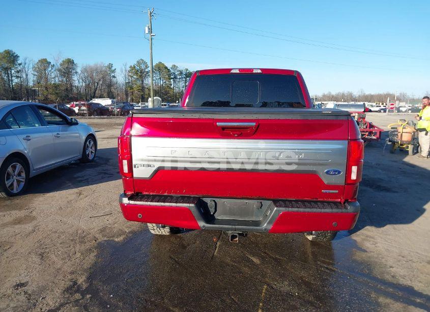 Photo 16 of 2018 Ford F-150 PLATINUM (VIN 1FTFW1EG4JFD22269)