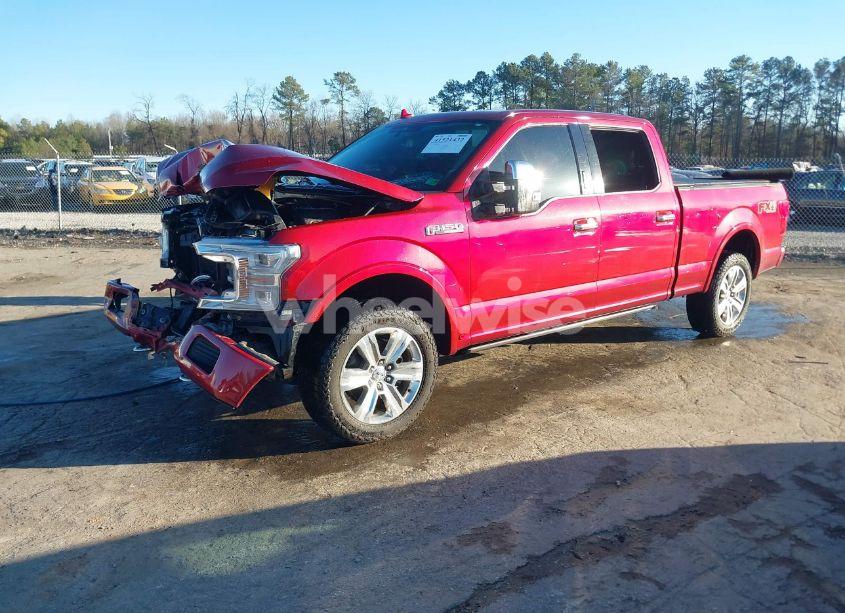 Photo 2 of 2018 Ford F-150 PLATINUM (VIN 1FTFW1EG4JFD22269)