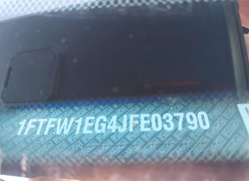 Photo 9 of 2018 Ford F-150 XLT (VIN 1FTFW1EG4JFE03790)