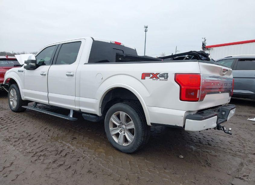 Photo 3 of 2018 Ford F-150 PLATINUM (VIN 1FTFW1EG5JFA91799)