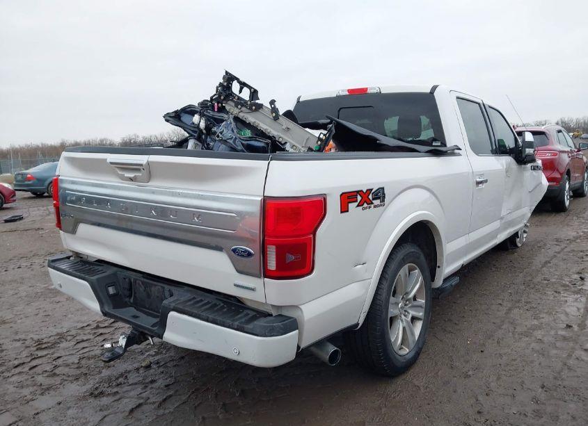 Photo 4 of 2018 Ford F-150 PLATINUM (VIN 1FTFW1EG5JFA91799)