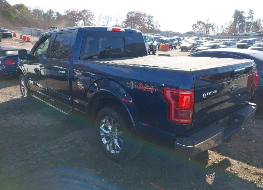 Photo 3 of 2015 Ford F-150 LARIAT (VIN 1FTFW1EG6FFB88680)
