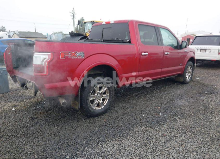 Photo 4 of 2017 Ford F-150 LARIAT (VIN 1FTFW1EG6HFC68886)