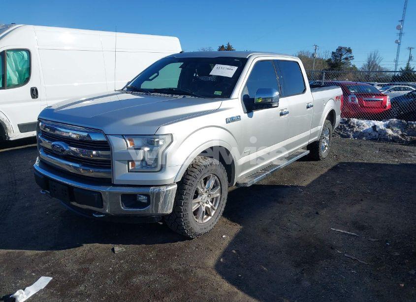 Photo 2 of 2016 Ford F-150 LARIAT (VIN 1FTFW1EG7GFB68083)