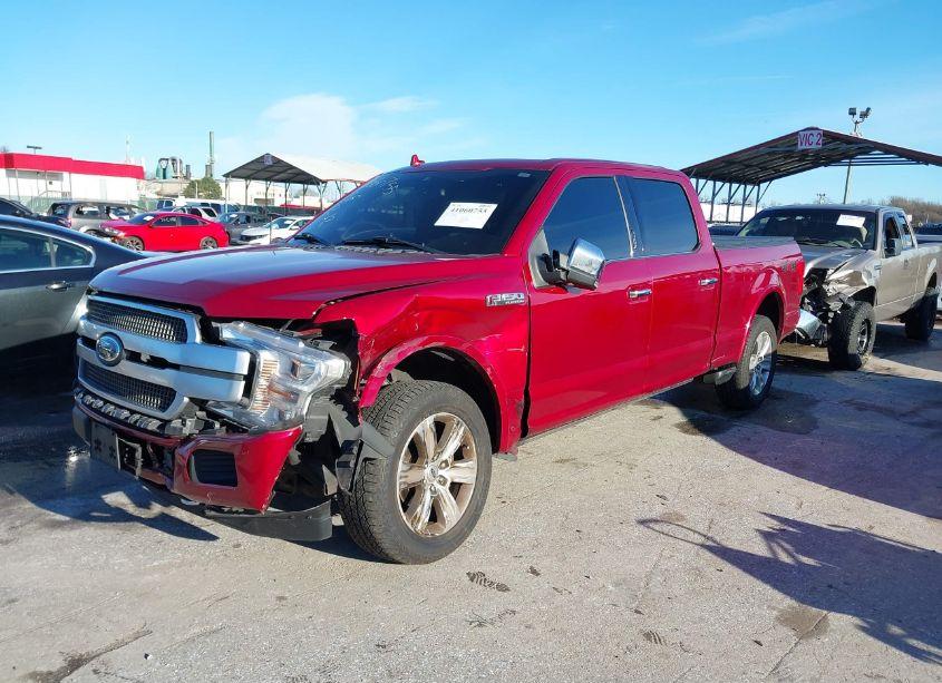 Photo 2 of 2018 Ford F-150 PLATINUM (VIN 1FTFW1EG8JFA59316)