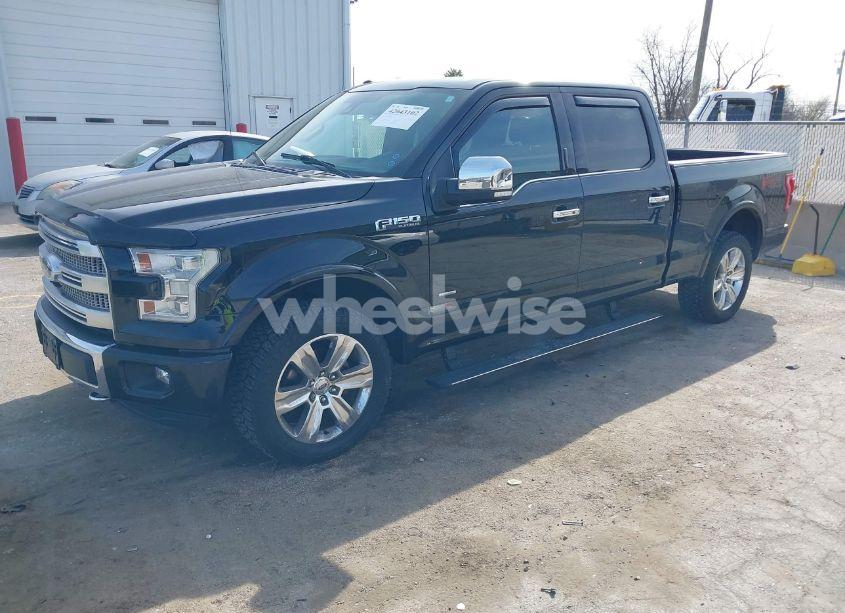 Photo 2 of 2016 Ford F-150 PLATINUM (VIN 1FTFW1EG9GFA98490)
