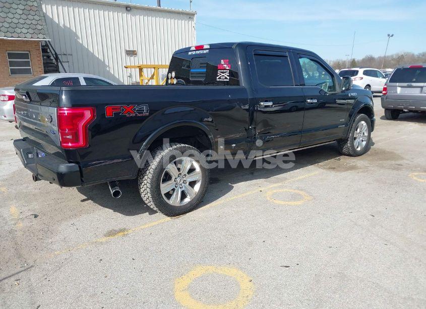 Photo 4 of 2016 Ford F-150 PLATINUM (VIN 1FTFW1EG9GFA98490)