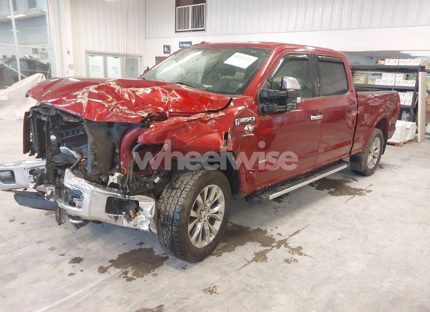 Photo 2 of 2016 Ford F-150 LARIAT (VIN 1FTFW1EGXGKD10644)