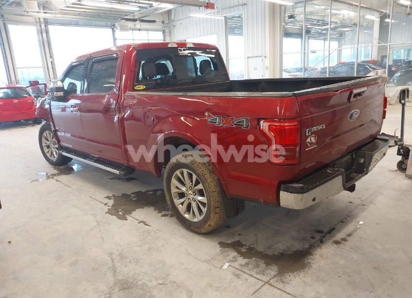 Photo 3 of 2016 Ford F-150 LARIAT (VIN 1FTFW1EGXGKD10644)