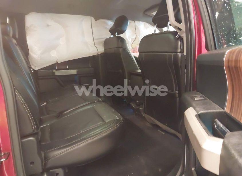 Photo 8 of 2016 Ford F-150 LARIAT (VIN 1FTFW1EGXGKD10644)