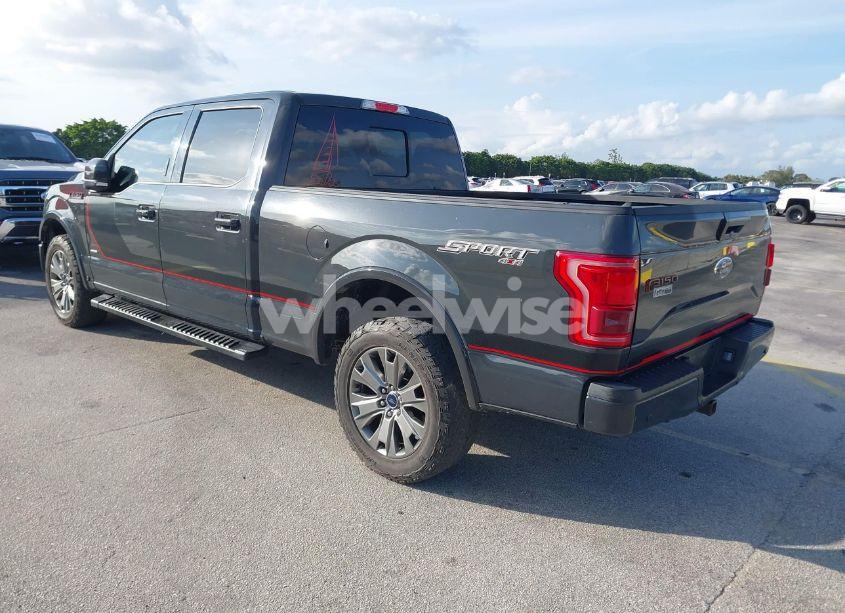 Photo 3 of 2017 Ford F-150 LARIAT (VIN 1FTFW1EGXHFA91825)