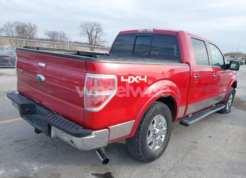 Photo 4 of 2012 Ford F-150 LARIAT (VIN 1FTFW1ET0CKD09493)