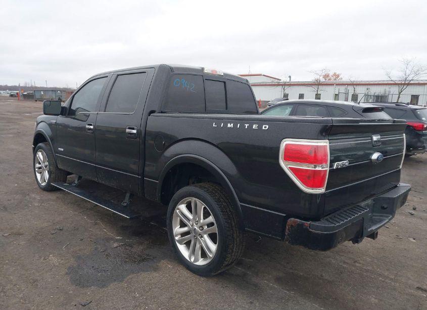 Photo 3 of 2013 Ford F-150 LIMITED (VIN 1FTFW1ET0DFD20942)
