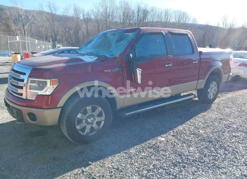 Photo 2 of 2013 Ford F-150 LARIAT (VIN 1FTFW1ET0DKE43731)