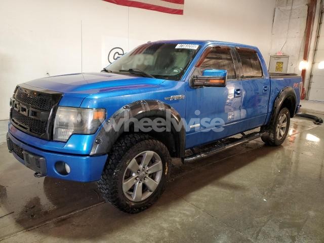 Photo 10 of 2013 FORD F150 SUPERCREW (VIN 1FTFW1ET0DKE64661)