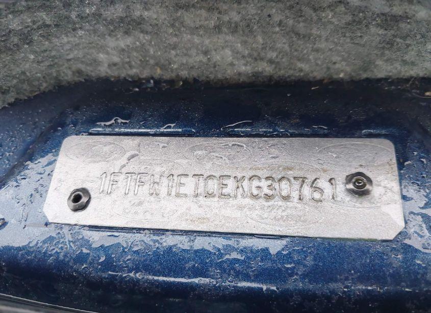 Photo 9 of 2014 Ford F-150 XLT (VIN 1FTFW1ET0EKG30761)