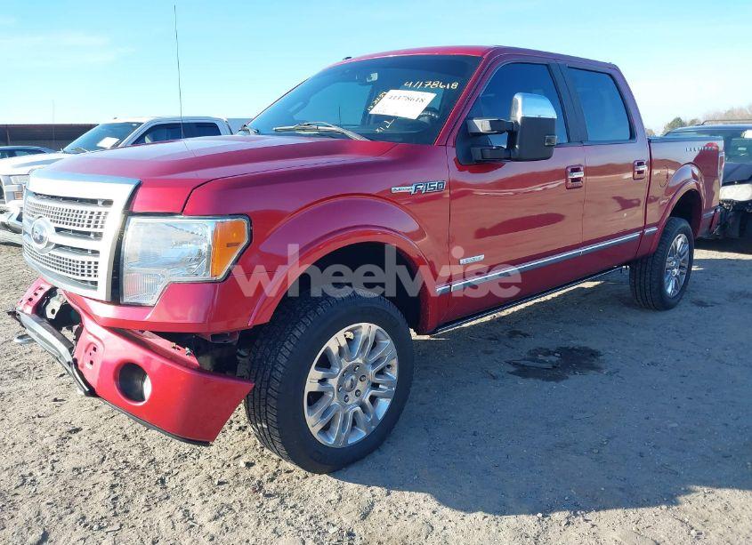 Photo 2 of 2012 Ford F-150 PLATINUM (VIN 1FTFW1ET1CFA94974)