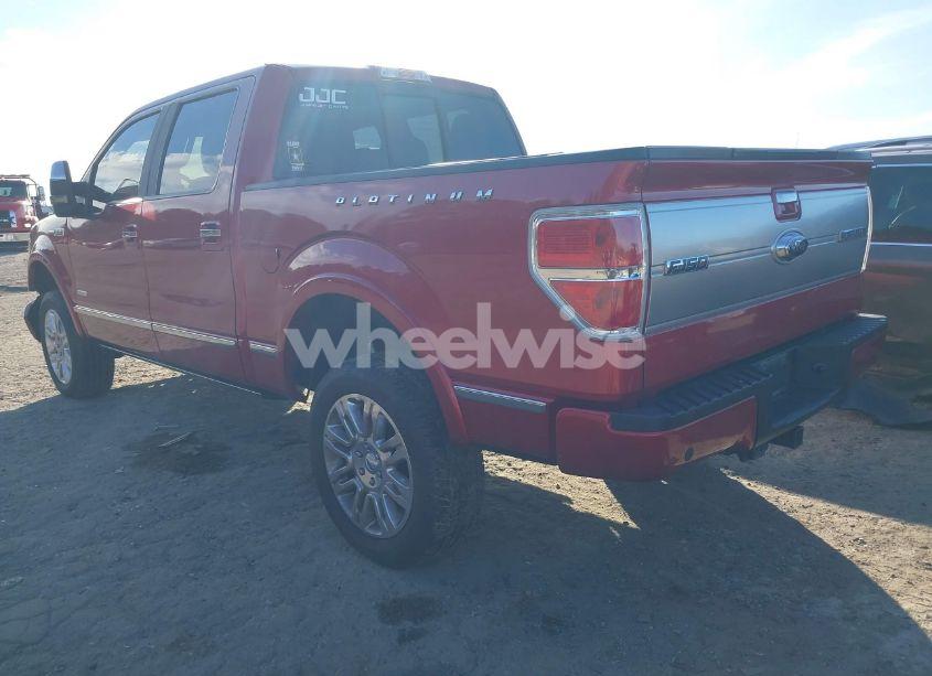 Photo 3 of 2012 Ford F-150 PLATINUM (VIN 1FTFW1ET1CFA94974)