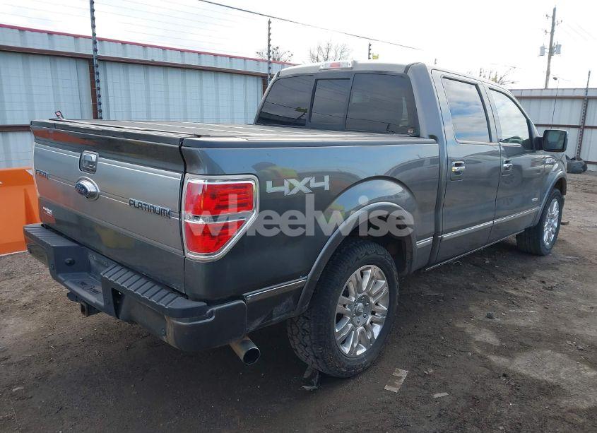 Photo 4 of 2012 Ford F-150 PLATINUM (VIN 1FTFW1ET1CFC54853)