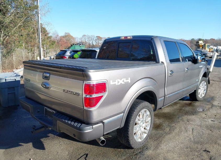 Photo 4 of 2012 Ford F-150 PLATINUM (VIN 1FTFW1ET2CFC88381)