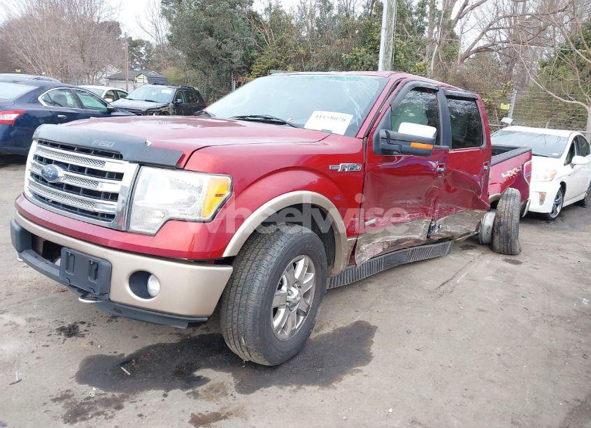 Photo 2 of 2013 Ford F-150 LARIAT (VIN 1FTFW1ET5DFA43608)