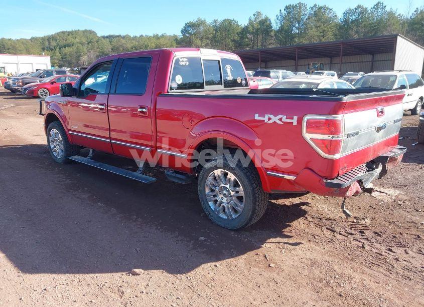 Photo 3 of 2012 Ford F-150 PLATINUM (VIN 1FTFW1ET6CFA41980)