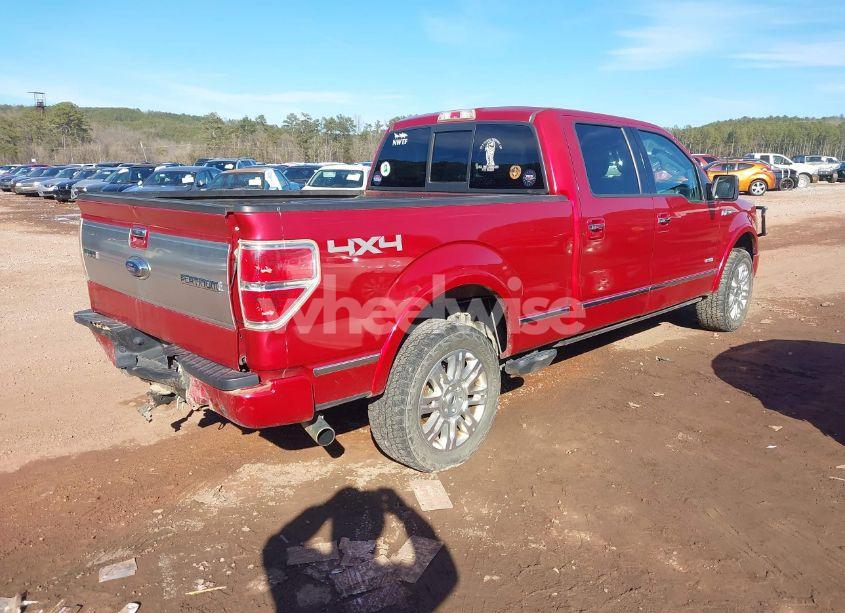 Photo 4 of 2012 Ford F-150 PLATINUM (VIN 1FTFW1ET6CFA41980)