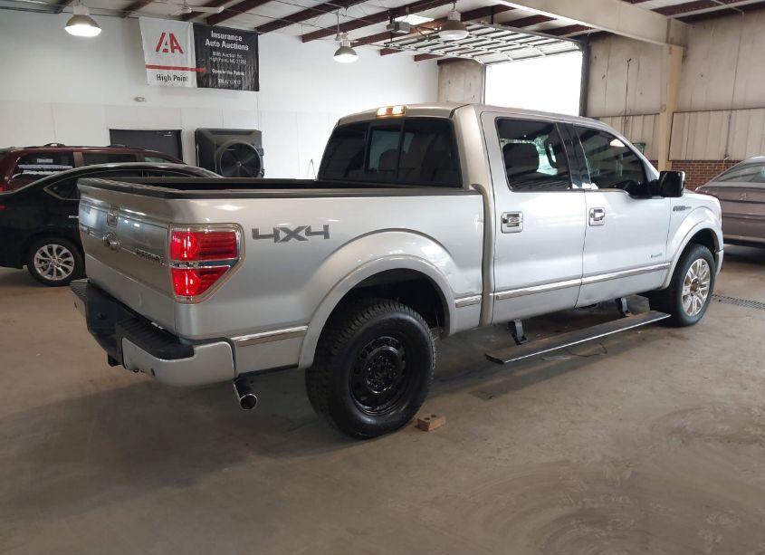 Photo 4 of 2012 Ford F-150 PLATINUM (VIN 1FTFW1ET7CFA11788)