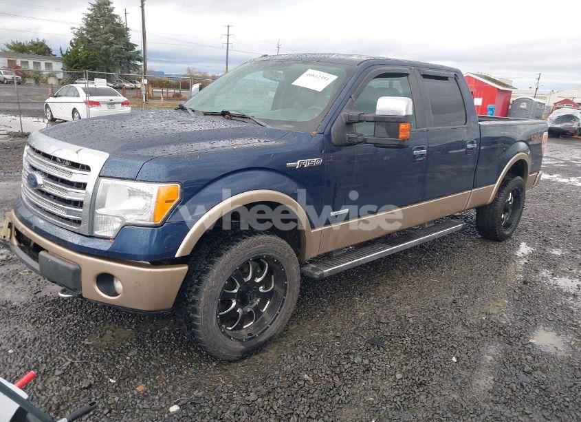Photo 2 of 2013 Ford F-150 LARIAT (VIN 1FTFW1ET7DKE93834)