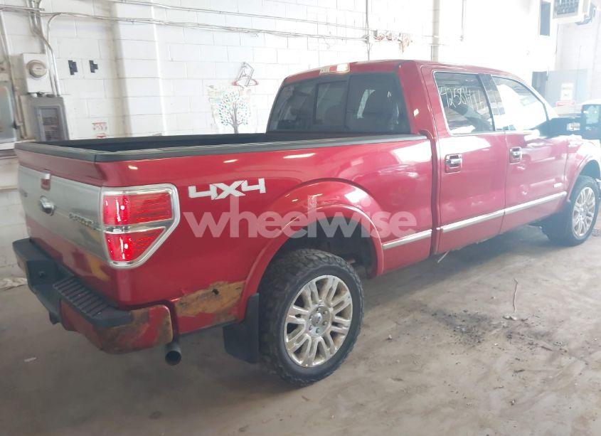 Photo 4 of 2011 Ford F-150 PLATINUM (VIN 1FTFW1ET8BFB17262)