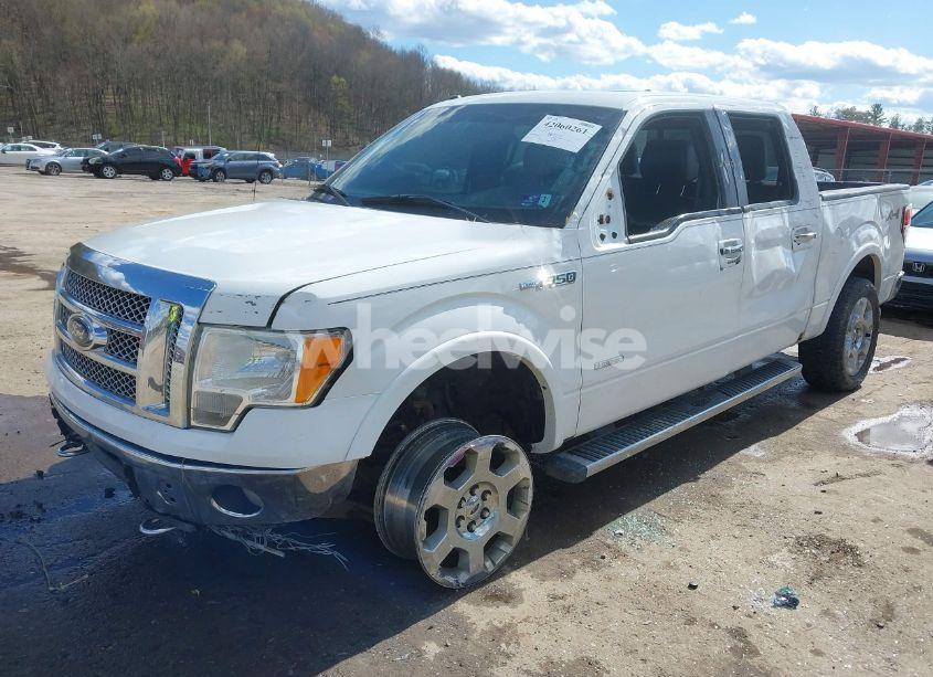 Photo 2 of 2012 Ford F-150 LARIAT (VIN 1FTFW1ET8CKD35422)