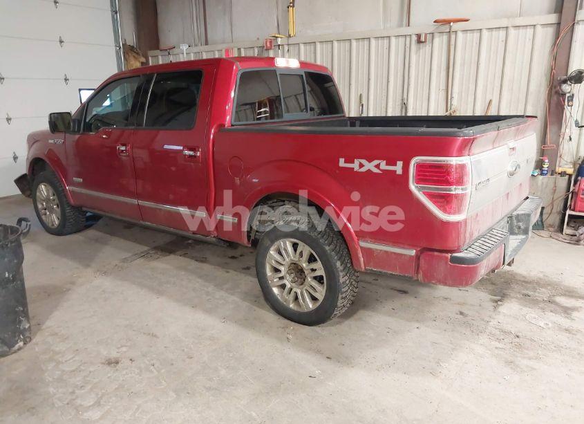 Photo 3 of 2012 Ford F-150 PLATINUM (VIN 1FTFW1ET9CFA79509)