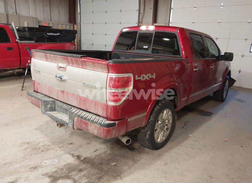 Photo 4 of 2012 Ford F-150 PLATINUM (VIN 1FTFW1ET9CFA79509)