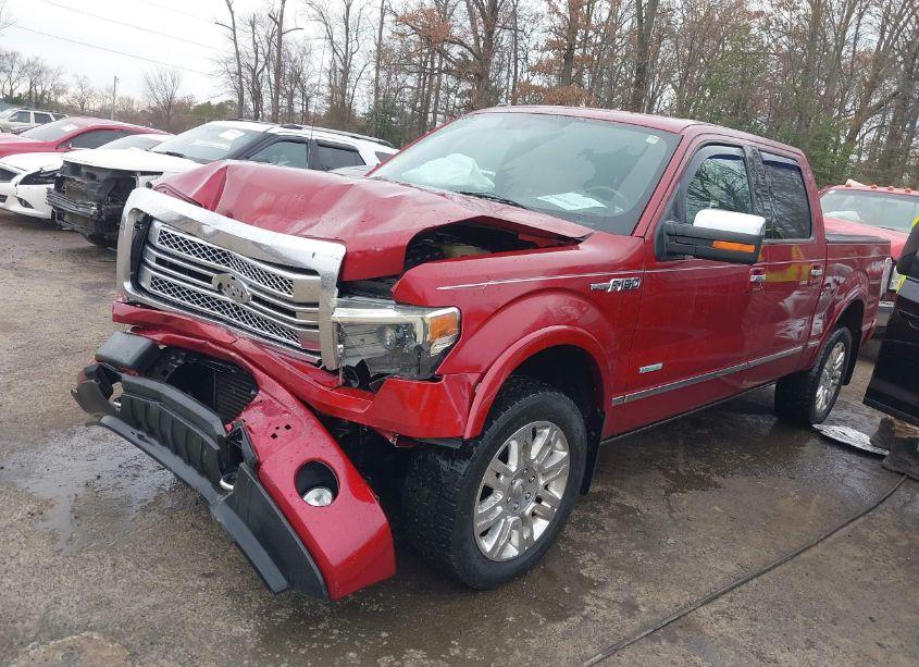 Photo 2 of 2013 Ford F-150 PLATINUM (VIN 1FTFW1ET9DFA87627)