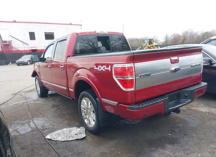Photo 3 of 2013 Ford F-150 PLATINUM (VIN 1FTFW1ET9DFA87627)