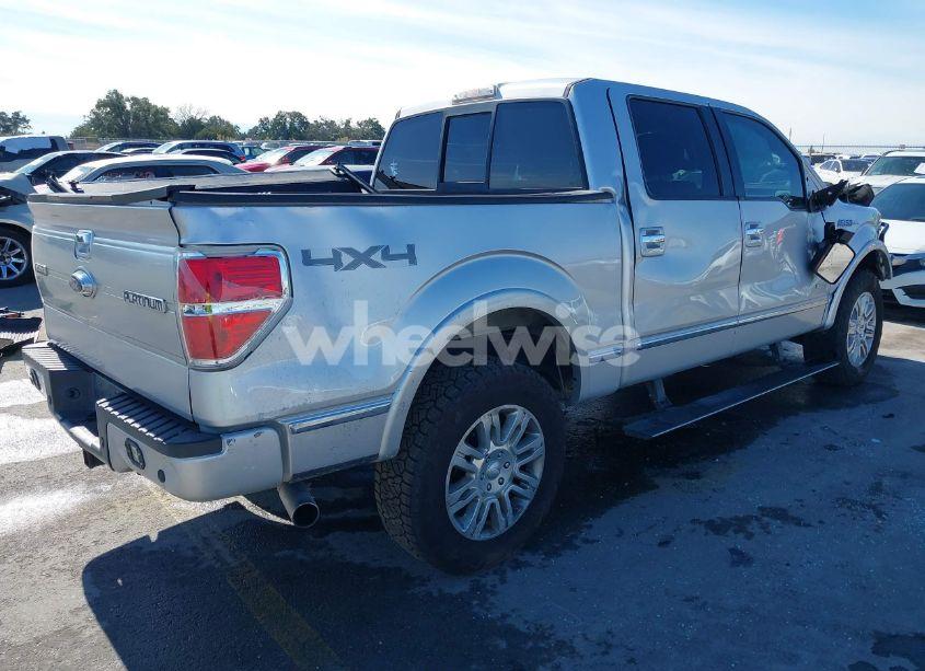 Photo 4 of 2012 Ford F-150 PLATINUM (VIN 1FTFW1ETXCFA42453)