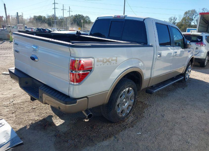 Photo 4 of 2012 Ford F-150 LARIAT (VIN 1FTFW1ETXCFA65344)