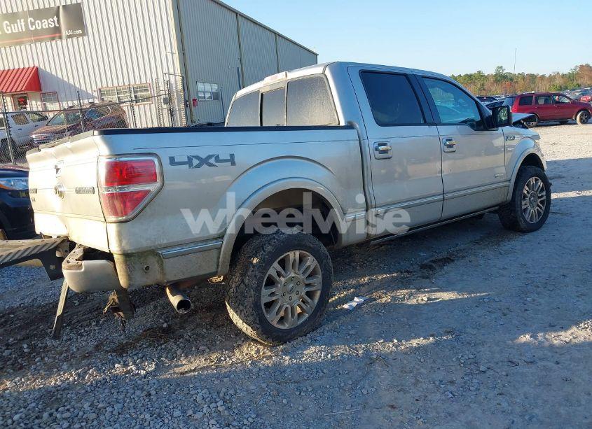 Photo 4 of 2012 Ford F-150 PLATINUM (VIN 1FTFW1ETXCFC32155)