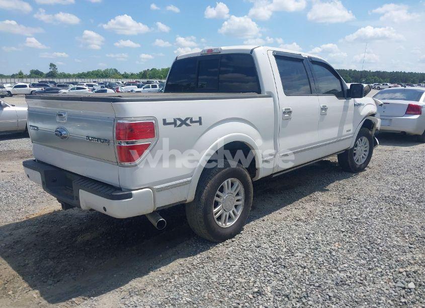 Photo 4 of 2013 Ford F-150 PLATINUM (VIN 1FTFW1ETXDFA11687)