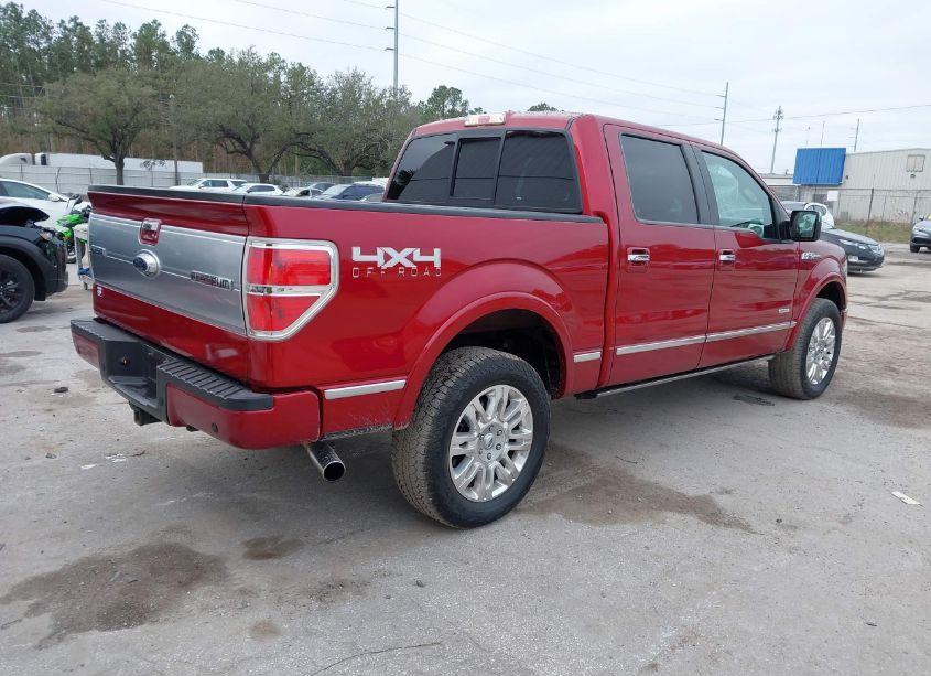 Photo 4 of 2014 Ford F-150 PLATINUM (VIN 1FTFW1ETXEFC12488)