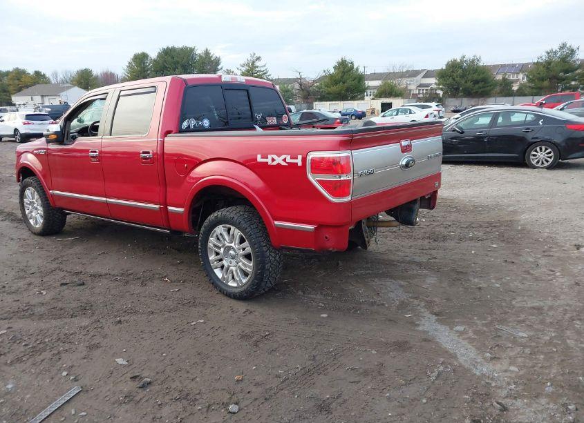 Photo 3 of 2010 Ford F-150 FX4/HARLEY-DAVIDSON/KING RANCH/LARIAT/PLATINUM/XL/XLT (VIN 1FTFW1EV1AFD38122)