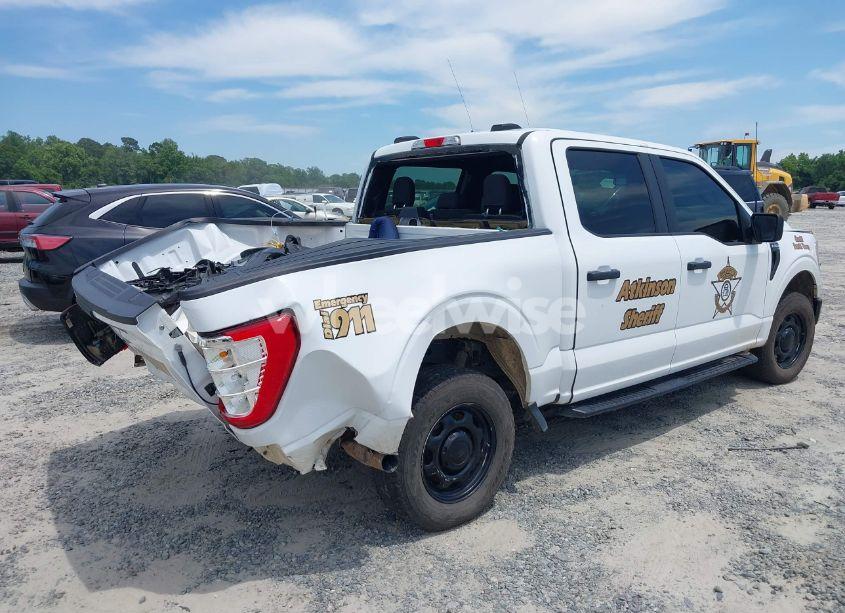 Photo 4 of 2022 Ford F-150 POLICE RESPONDER XL (VIN 1FTFW1P85NKD42937)