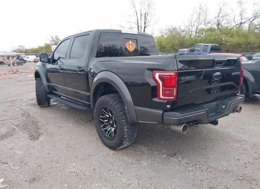 Photo 3 of 2017 Ford F-150 RAPTOR (VIN 1FTFW1RG3HFC32955)