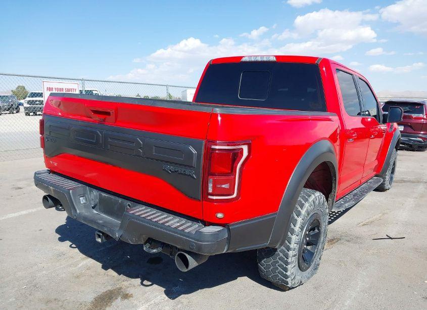 Photo 4 of 2018 Ford F-150 RAPTOR (VIN 1FTFW1RG4JFC45879)